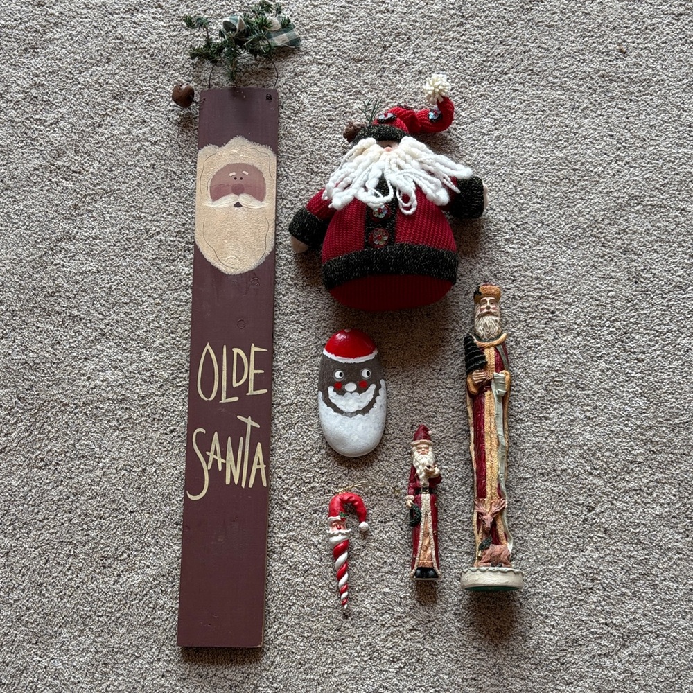 Festive Santa Decor Set
